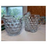 Fostoria American jugs