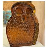 Blenko glass owl