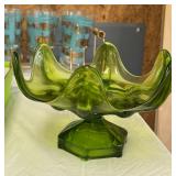 Viking glass dish