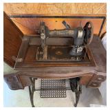Treadle sewing machine