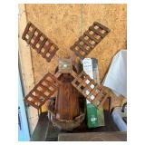 Wood windmill