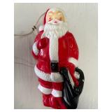 Vintage blowmold Santa