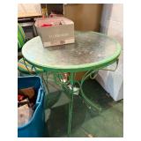 Parlor chair and table