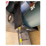 Metal lawn cart