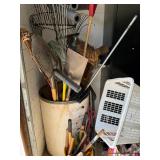 Lots of yard and garden tools