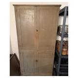 Antique storage cabinet