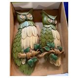 MCM owl decor