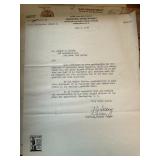 War Department letters