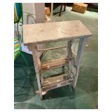 Wood step stool