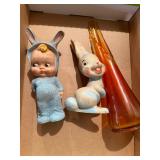 Vintage rubber dolls