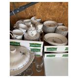 Large lot of dishes