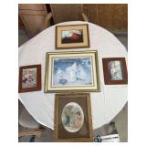 5 framed art prints