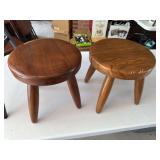 2 milking stools