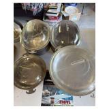 Aluminum serving pieces, most “Guardian Services”