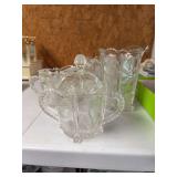 “Thistle” glassware