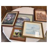 5 art prints as shown
