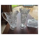 Lot of Hofbauer byrdes lead crystal items as shown.
