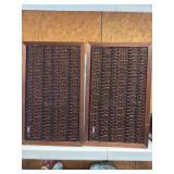 Set of vintage speakers