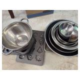 Lot of baking and cooking items