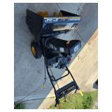 Yard Machines snow blower, 8HP, 24”. Started on first pull