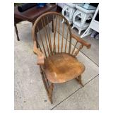 Small wood rocker