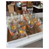 Rooster glasses