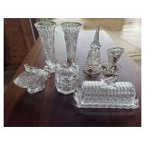 Lot of Hofbauer byrdes lead crystal items as shown.