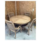 Table and chairs