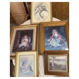 5 framed art prints
