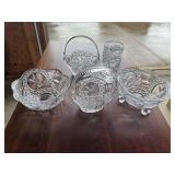 Lot of Hofbauer byrdes lead crystal items as shown.