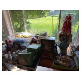 Large lot of Christmas items