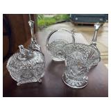 Lot of Hofbauer byrdes lead crystal items as shown.