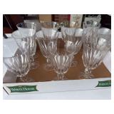 11 water goblets