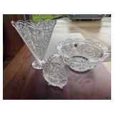 Lot of Hofbauer byrdes lead crystal items as shown.