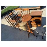 Large lot of miscellaneous woodcraft