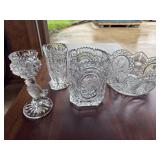 Lot of Hofbauer byrdes lead crystal items as shown.