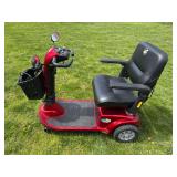 Golden brand Compation scooter with good battery and charger. 400 pound weight limit, 19 mph, 5 mile range. Runs great!