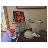 Enamel wear buckets