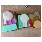 3 boxes of Tupperware