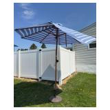 2 patio umbrellas. One will need repair