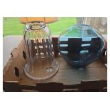 Flat of glassware