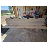 Antique wood bench needs repairs