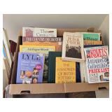 2 boxes of book about antiques, collectibles, and pottery
