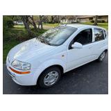 2004  CHEVROLET  Aveo 2004 Chevy Aveo. 29,051 miles. 4 doors. Runs and drives. As is. May require a head gasket.