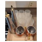 Kitchen glasses and accessories