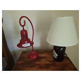 Pair of table lamps with traditional styling. Suitable for use on nightstands, side tables, or accent tables.