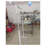2 clothes racks
