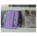 Lot of ribbons, buttons, and beads as shown. Assorted crafting and scrapbooking supplies suitable for card making, journaling, sewing projects, mixed media, embellishments, and other creative projects