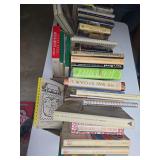 3 flats of cook books