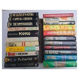 2 flats of mixed books